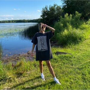 H&M oversized shirt dress